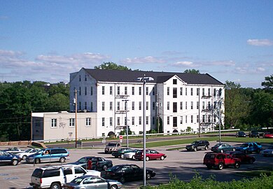 Former alpaca/worsted mill, built ca. 1851, now apartments