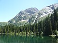 Face Nord-Ouest, depuis le lac du Poursollet