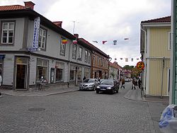 Kungsgatan in Lindesberg