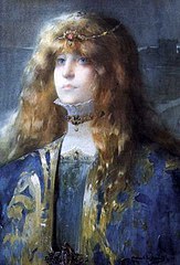 Portrait de Sarah Bernhardt (1899), localisation inconnue.