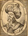 Portrait of Muhammad as a generic "Easterner", from the PANSEBEIA, or A View of all Religions in the World by Alexander Ross (1683).