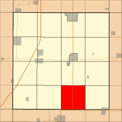 Location in Franklin County