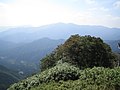 三室山から見た後山（岡山県最高峰）（2008年10月）