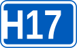 Highway H17 shield}}