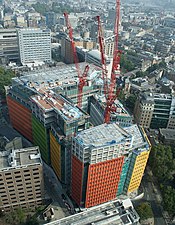 Central Saint Giles, London, under construction (2002–2010)