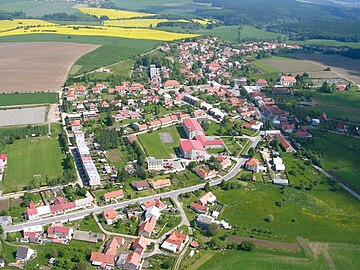 Protivanov : vue aérienne.