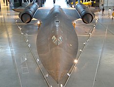 A Lockheed Martin SR-71 Blackbird