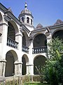 Cloître de l'église de Sarrance galerie, cloître, toiture