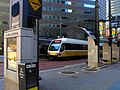 DART's St. Paul Station with One Dallas Center in the background