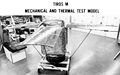 TIROS M mechanical and thermal test model