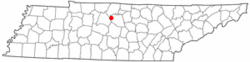 Location of Green Hill, Tennessee