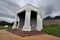 The Summer House Pavilion, built c. 1760, is one of the oldest buildings in South Africa.