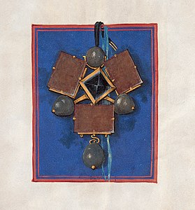 Miniature painting of the Three Brothers, author unknown (edited by Arcaist)