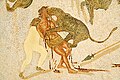 Image 4Condemned man attacked by a leopard in the arena (3rd-century mosaic from Tunisia) (from Roman Empire)