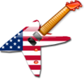 Guitar with American design