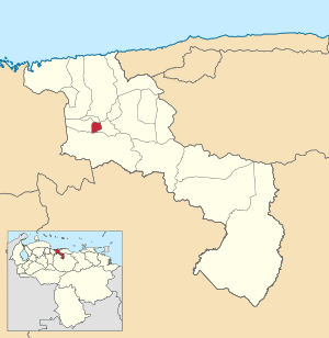 Location in Aragua