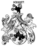 Wappen derer von Schkopp bei Johann Siebmacher