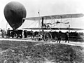 Image 40The Wright Military Flyer aboard a wagon in 1908 (from History of aviation)