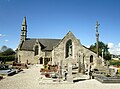 La chapelle Saint-Lubin et son enclos paroissial.