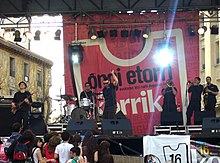 Betagarri in a concert,2009