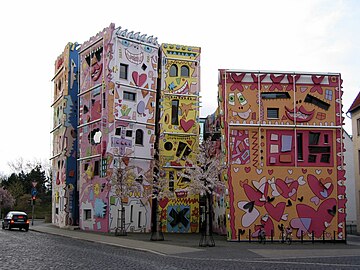 The "Happy Rizzi House" in Braunschweig, Germany.