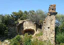 Château de Covasina : la chapelle San Michele du IXe siècle.