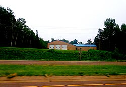 Town hall and fire department