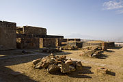 Ruins of the Susi temple in Erebuni