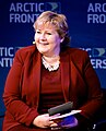 Erna Solberg nascida 24 de fevereiro de 1961 (63 anos) serviu 2013–2021