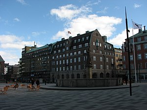 Sparbanken[33], Kungsgatan 14, Aron Johansson (1860-1936), 1915, nationalromantik