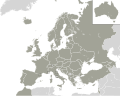 Eurovision events map (2019) Macedonia changes its name to North Macedonia