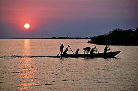 Fisherman on Lake Tanganyika