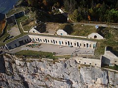 Le fort du Saint-Eynard au Sappey-en-Chartreuse.