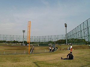 水島緑地福田公園野球場