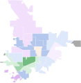 2022 Gainesville mayoral primary by precinct