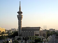 Gamal Abdel Nasser Mosque, in Cairo, Egypt