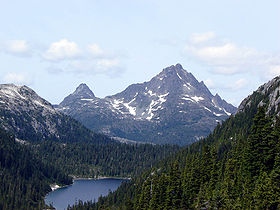 Vue du versant sud.