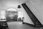 View of plasterwork and stairs