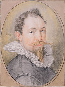 Self-portrait, at and by Hendrick Goltzius