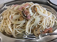 カフェテラスポンヌフ（東京都港区）のイタリアン白、塩のみ