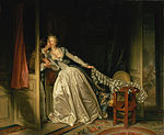 Jean-Honoré Fragonard – Den stulna kyssen (1787–1789). Eremitaget, S:t Petersburg.