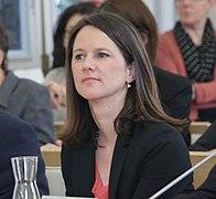 Johanna Rolland, maire de Nantes et présidente de Nantes Métropole depuis 2014.