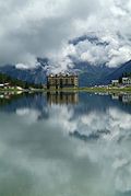 Le lac de Misurina.