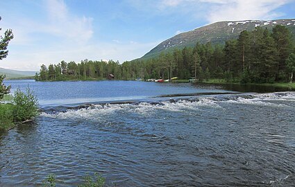 Outflow to Rauma and dam