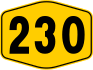 Federal Route 230 shield}}