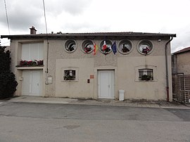 The town hall in Mangonville