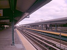 The Willets Point station on the Flushing Line