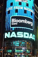 Die NASDAQ in Times Square