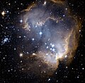 NGC 602, by the Hubble Space Telescope