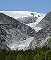 Overall view of the glacier (2017)